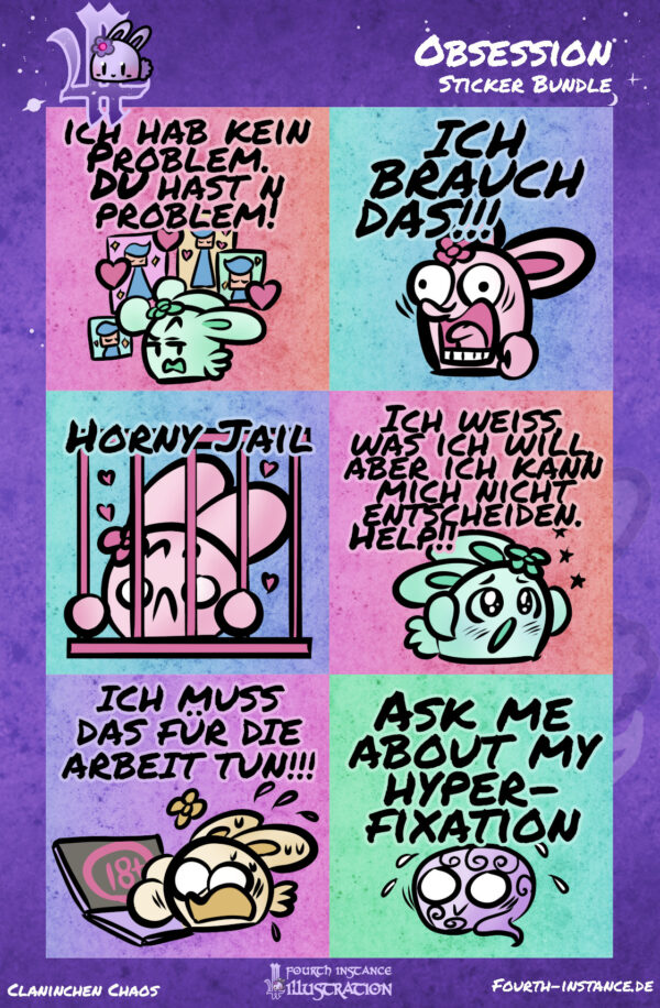 Sticker Bundle "Obsession"
